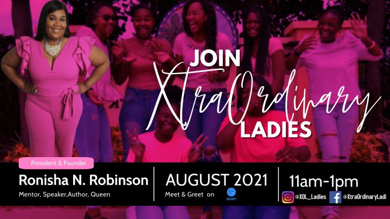 We are excited to invite you to join XtraOrdinary Ladies Mentorship program for 2021-2022 school year. You will want to get your application in ASAP, we only have a few spots available. 

We are accepting applications for our minis ( ages 7-10) and Ladies (ages 14-18) All of our junior spots have been filled. Please complete your applications and turn it in no later than 
👉Monday September 6, 2021 @ 5pm.